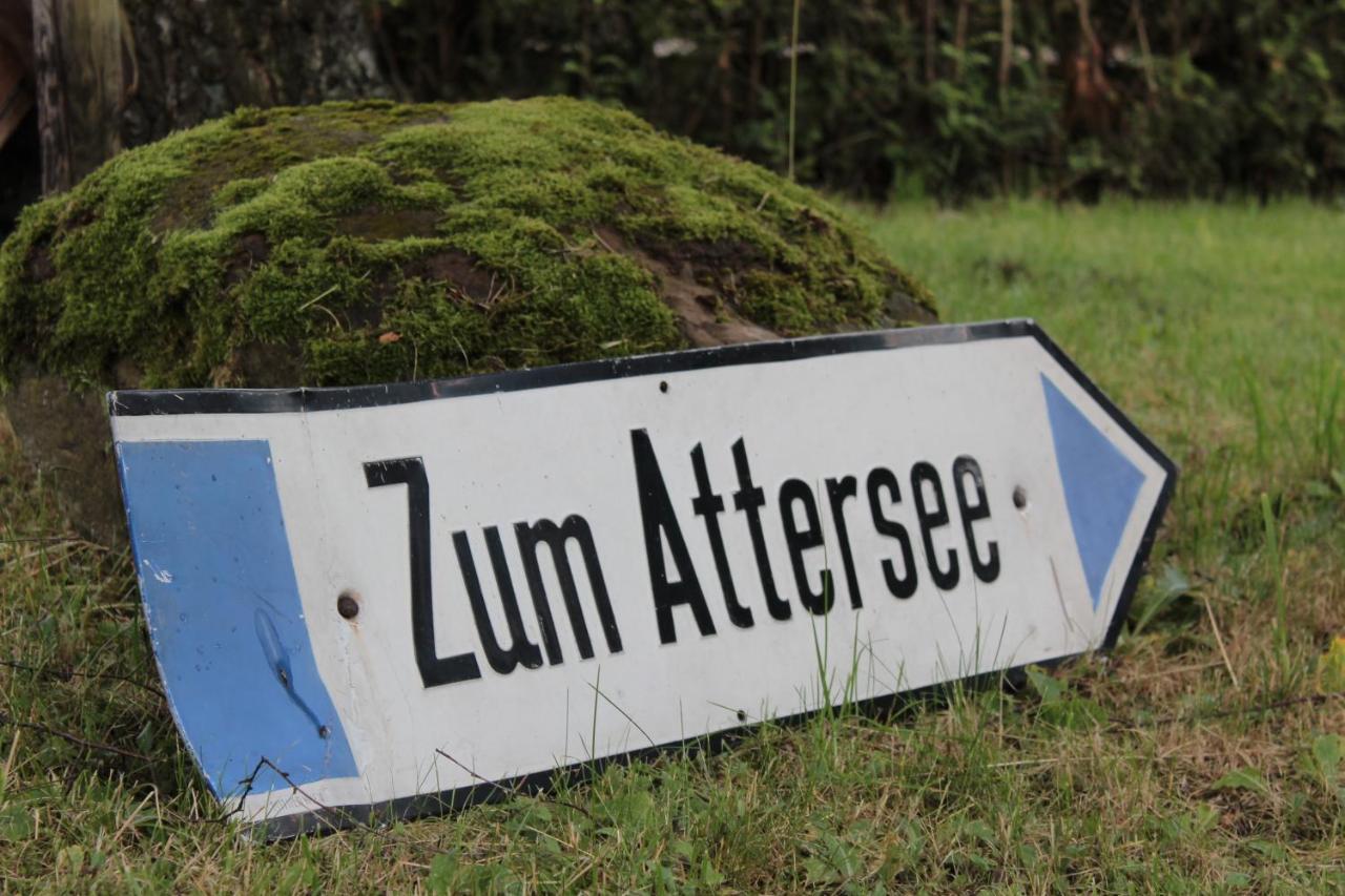 Ferienwohnungen Zum Attersee Lenzing Eksteriør billede