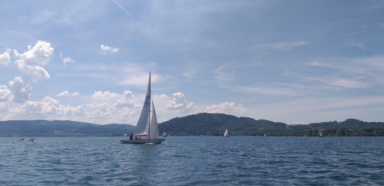 Ferienwohnungen Zum Attersee Lenzing Eksteriør billede