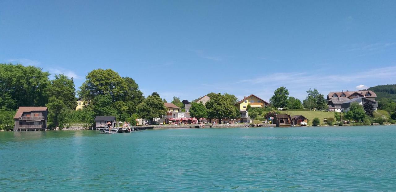 Ferienwohnungen Zum Attersee Lenzing Eksteriør billede